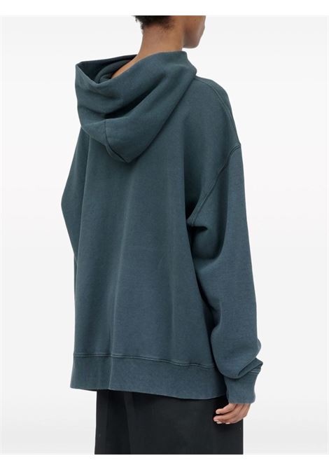 felpa con logo inverso unisex nero antracite in cotone MAISON MARGIELA | S50GU0216 S25570860